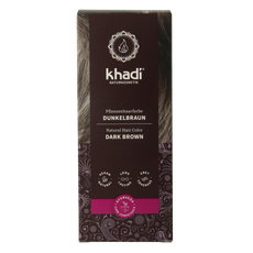 Khadi Haarkleur dark brown 100.00 Gram