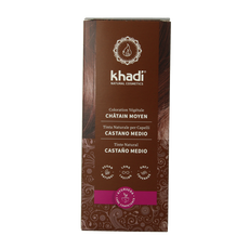 Khadi Haarkleur medium brown 100 Gram