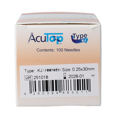 AcuTop KJ-T dry needle naald 0.25 x 30mm 100 Stuks