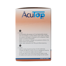 AcuTop KJ-T dry needle naald 0.30 x 30mm 100.00 Stuks