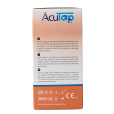 AcuTop KJ-T dry needle naald 0.30 x 50mm 100 Stuks
