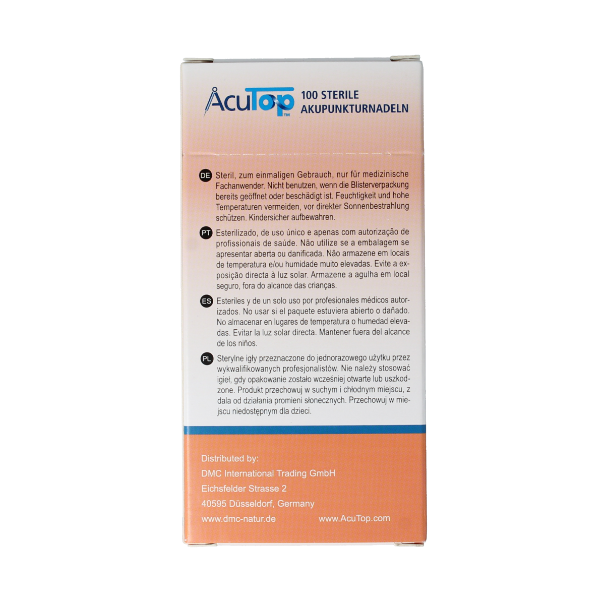 AcuTop KJ-T dry needle naald 0.22 x 40mm 100.00 Stuks