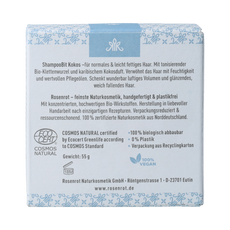 Rosenrot Solid shampoo coconut 60.00 Gram