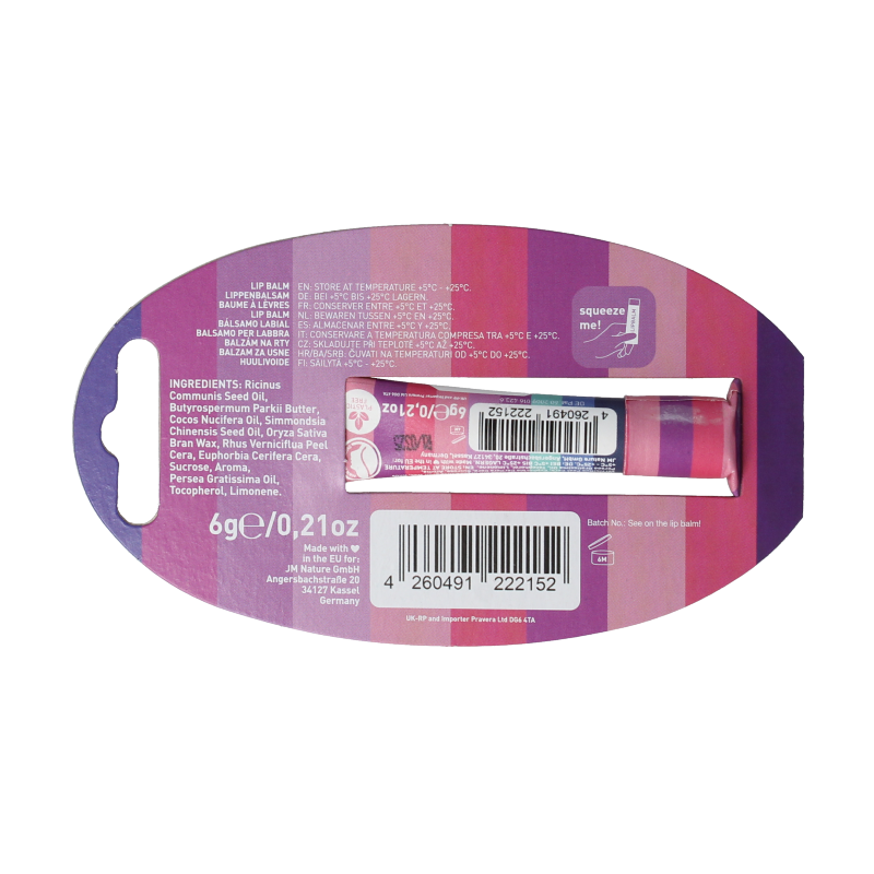 Ben & Anna Lipbalm raspberry 9 Gram