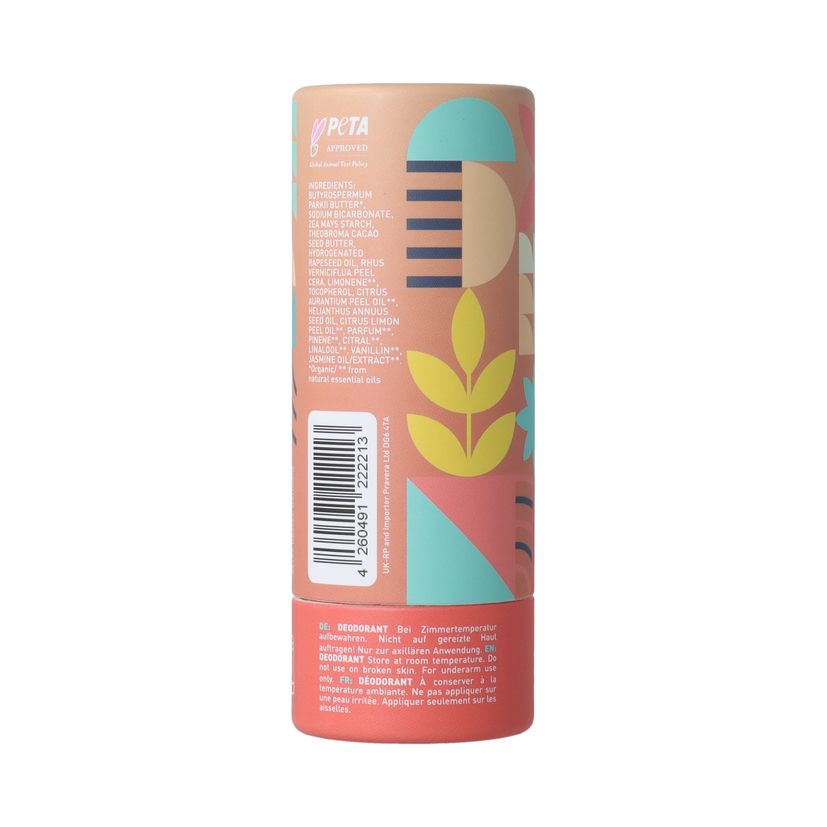 Ben & Anna Deodorant coco mania papertube 40.00 Gram