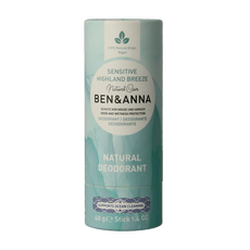 Ben & Anna Deodorant highland breeze sensitive papertube 40.00 Gram