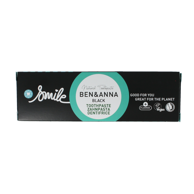 Ben & Anna Toothpaste smile black 75 Milliliter