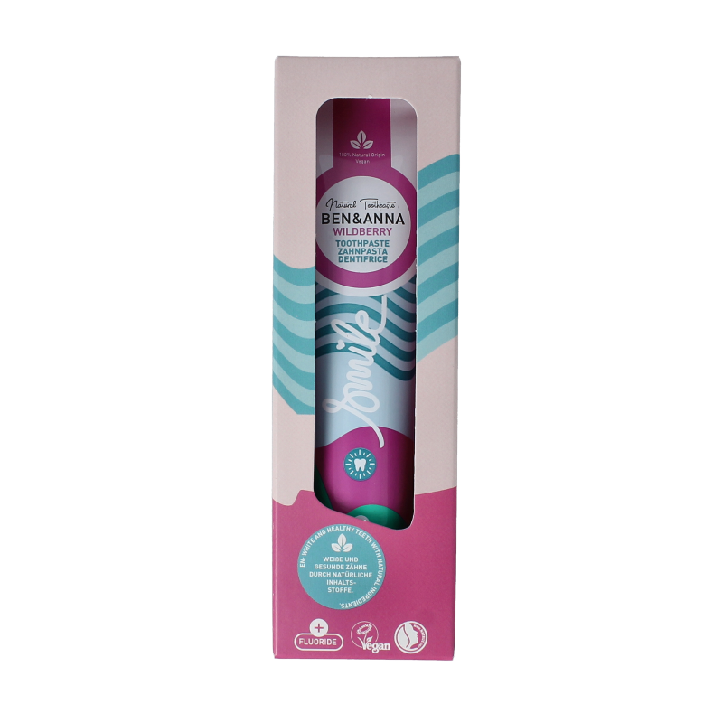 Ben & Anna Toothpaste smile wildberry 75 Milliliter