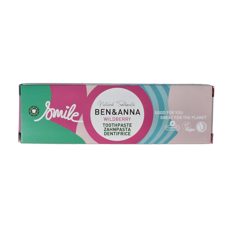 Ben & Anna Toothpaste smile wildberry 75 Milliliter