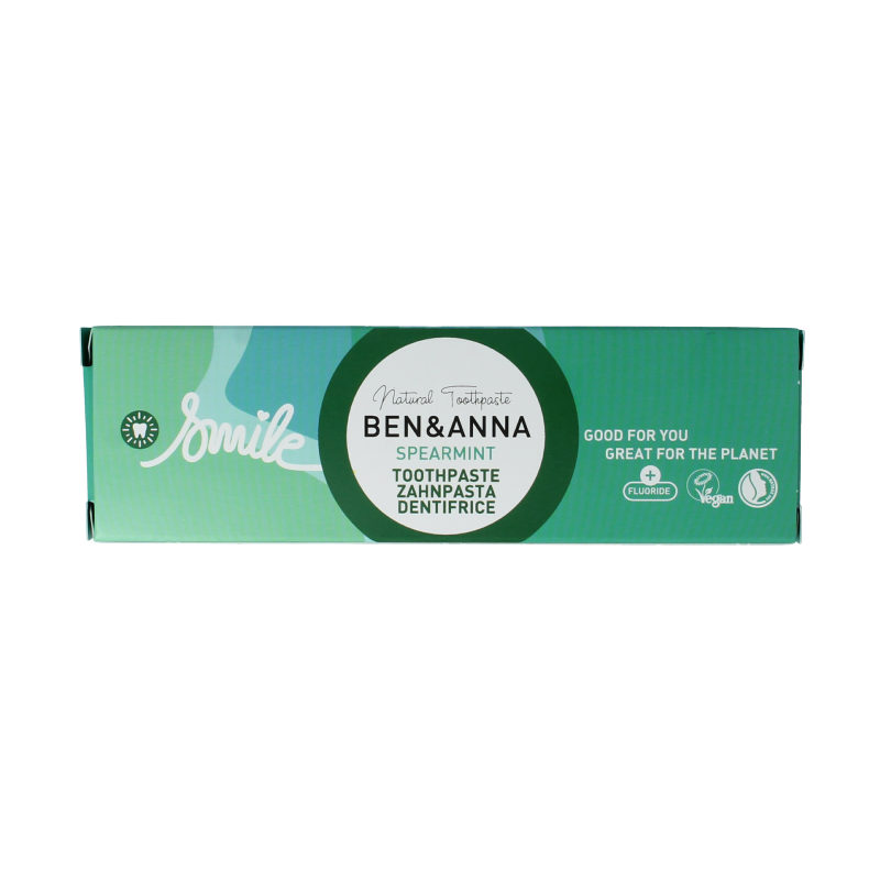 Ben & Anna Toothpaste smile spearmint 75 Milliliter