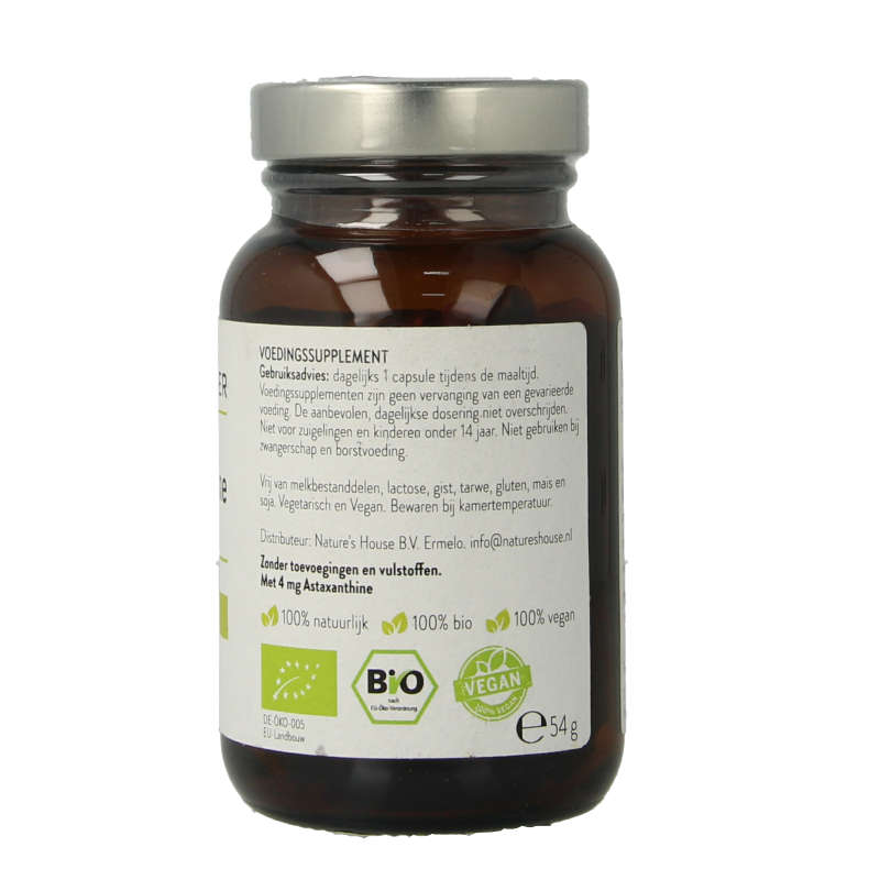 Dr Heilbronner  Astaxanthine complex 4mg vegan bio 90 Capsules