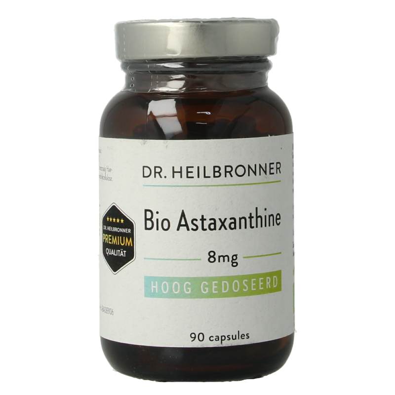 Dr Heilbronner  Astaxanthine 8mg hoge dosis vegan bio 90 Capsules