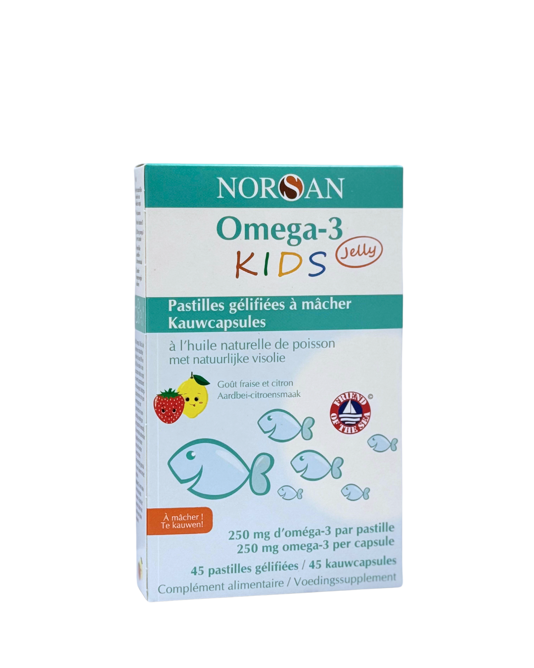 NORSAN Omega-3 kids jelly gummies 45 Stuks