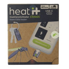 Heat-it Insect bite healer classic USB-C 1.00 Stuks