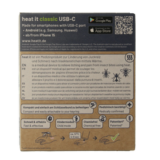 Heat-it Insect bite healer classic USB-C 1.00 Stuks