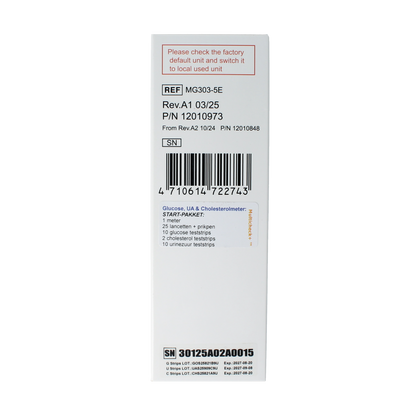 Testjezelf.nu Multicheck 3uz meter 1.00 Stuks