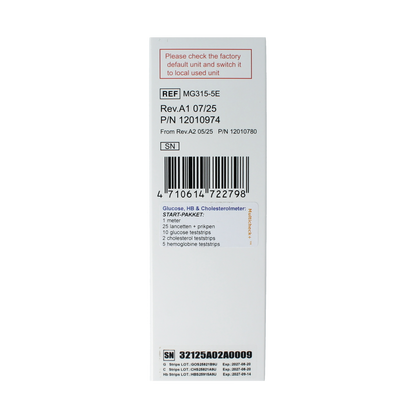 Testjezelf.nu Multicheck 2HB meter 1.00 Stuks