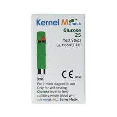 Testjezelf Multicheck glucose teststrips 25.00 Stuks