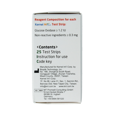 Testjezelf Multicheck glucose teststrips 25.00 Stuks