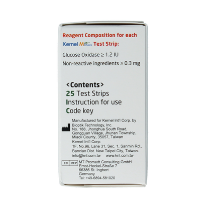 Testjezelf.nu Multicheck glucose teststrips 25.00 Stuks