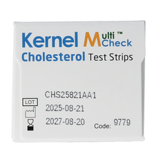 Testjezelf Multicheck cholesterol teststrips 10.00 Stuks