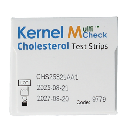 Testjezelf.nu Multicheck cholesterol teststrips 10.00 Stuks