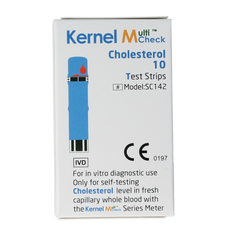 Testjezelf Multicheck cholesterol teststrips 10.00 Stuks