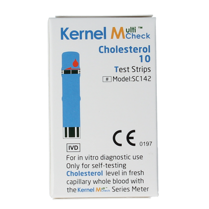 Testjezelf.nu Multicheck cholesterol teststrips 10.00 Stuks