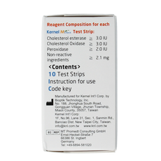 Testjezelf Multicheck cholesterol teststrips 10.00 Stuks