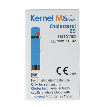 Testjezelf.nu Multicheck cholesterol teststrips 25.00 Stuks