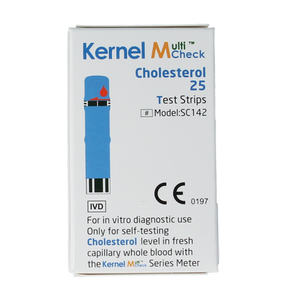 Testjezelf.nu Multicheck cholesterol teststrips 25.00 Stuks
