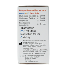 Testjezelf Multicheck cholesterol teststrips 25 Stuks