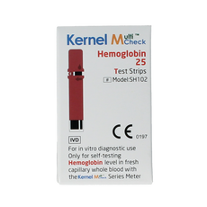 Testjezelf Multicheck hemoglobine teststrips 25 Stuks