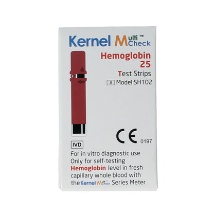 Testjezelf.nu Multicheck hemoglobine teststrips 25.00 Stuks