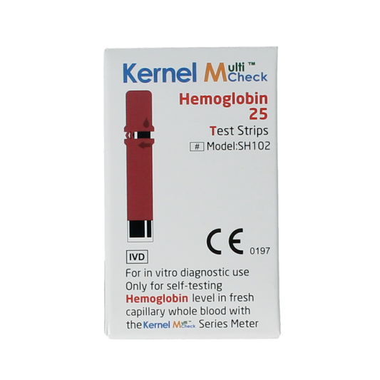 Testjezelf Multicheck hemoglobine teststrips 25 Stuks