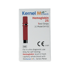 Testjezelf.nu Multicheck hemoglobine teststrips 25.00 Stuks