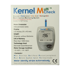 Testjezelf.nu Multicheck plus meter HB Glucose Cholesterol 1 Stuks