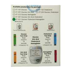 Testjezelf.nu Multicheck plus meter HB Glucose Cholesterol 1 Stuks