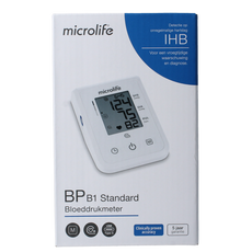 Microlife BPB1 Bloeddrukmeter standaard 1.00 Stuks