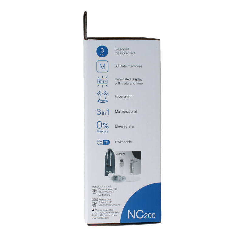 Microlife Non-contact thermometer NC200 1 Stuks