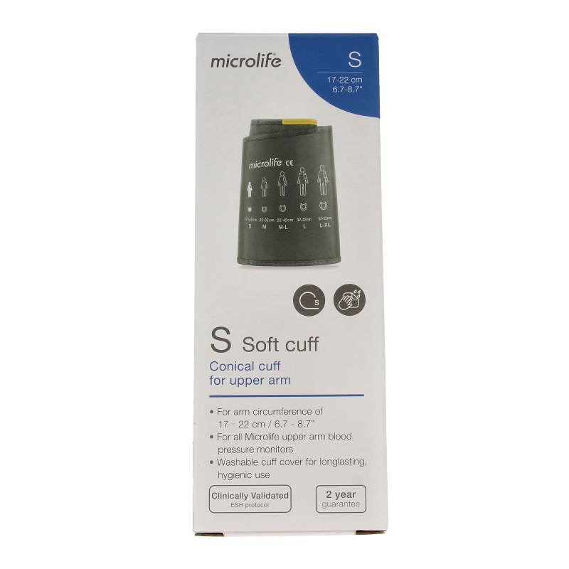 Microlife Manchet soft bovenarm maat  S (17-22) 1 Stuks
