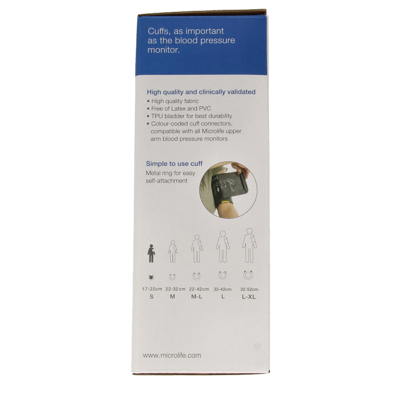 Microlife Manchet soft bovenarm maat  S (17-22) 1 Stuks