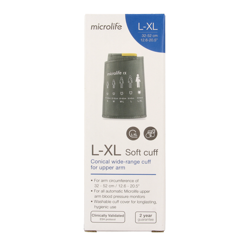 Microlife Manchet 32-52cm L-XL 1 Stuks