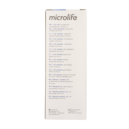 Microlife Manchet 32-52cm L-XL 1 Stuks