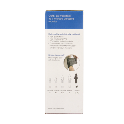 Microlife Manchet 32-52cm L-XL 1 Stuks