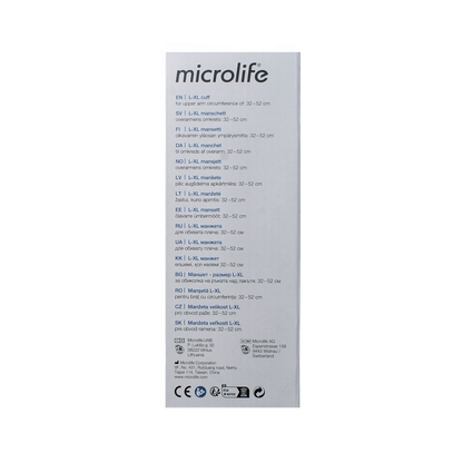Microlife Manchet 4G soft maat L-XL 1.00 Stuks