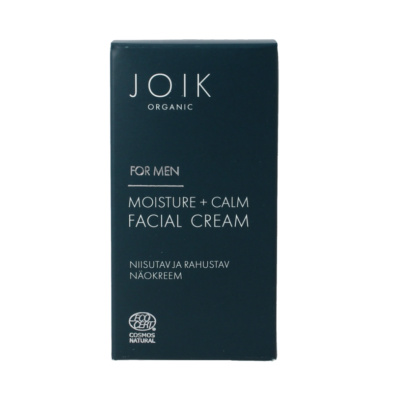 Joik Organics Men moisture & calm facial cream 50 Milliliter