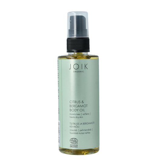 Joik Organics Citrus & bergamot body oil 100 Milliliter