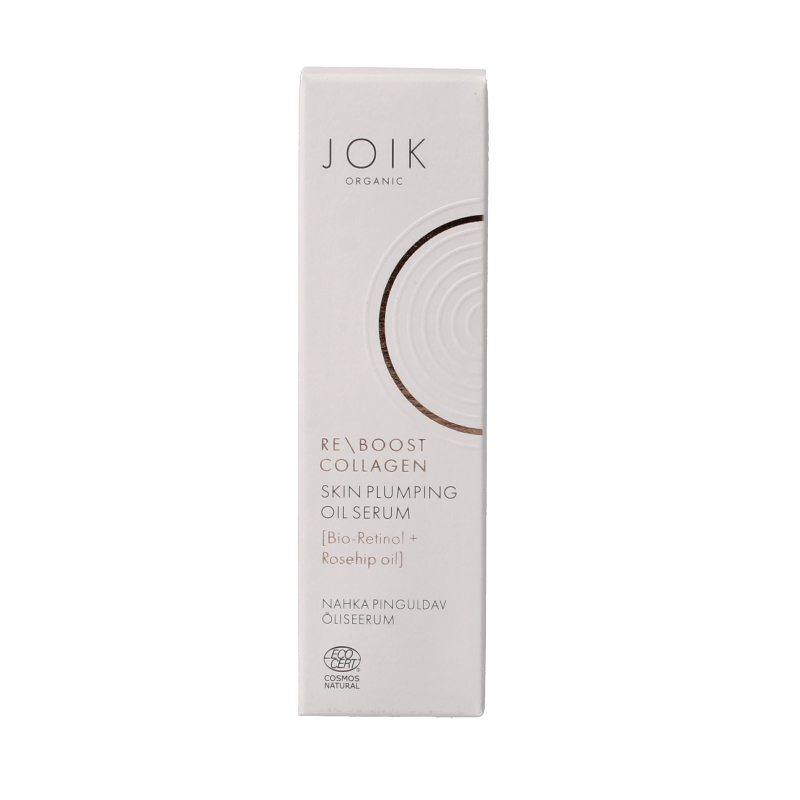Joik Organics Re-boost collagen oil serum skin plumping 30 Milliliter