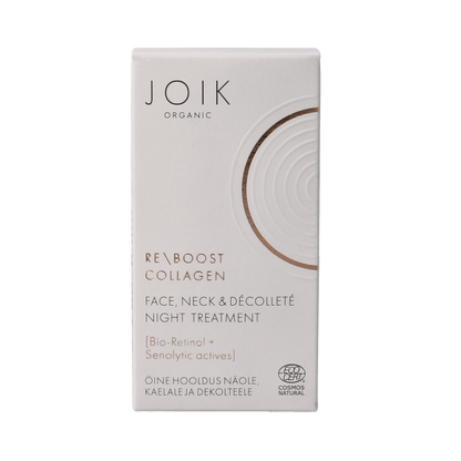 Joik Organics Re-boost collagen face & neck night treatment 50.00 Milliliter